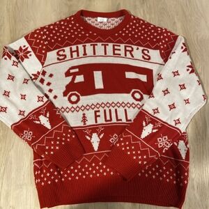 National Lampoons Christmas Vacation Sweater Mens 2XL S****ers Full